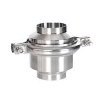 One way flow check valve